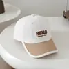 Chapéu de Secagem Rápida, Boné de Beisebol Infantil Novo Estilo, Letra Olá Estilo Coreano, Boné com Aba Versátil, Chapéu Fino de Proteção Solar para o Verão