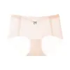Pantaletas Finas de Secado Rápido Sin Costuras para Mujer, Triángulo de Fitness 'Trasero de Durazno' 3D de Seda Helada para Mujer