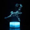 Lámpara de Escritorio LED Pequeña Popular Transfronteriza Souvenir Serie de Fútbol Luz Ambiental Luz Nocturna Acrílica Lámpara Creativa Adorno