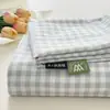 Algodón Puro Clase A Dormir sin Ropa Lavable Sábana Individual Color Sólido Algodón Nube Funda de Almohada Individual Doble Juego de Tres Piezas Venta al por Mayor