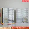 Gabinete de acero inoxidable para tazas, empleado de fábrica, estante para tazas de múltiples compartimentos, casillero de almacenamiento de taller, gabinete de almacenamiento de tazas de té para sala de descanso