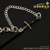 Game of Thrones Espada Mini Circundante Cuchillo Abrecajas Expreso con Vaina Llavero de Juguete de Metal Hoja sin Abrir