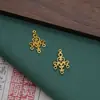 Liga Eletroforese Alta Qualidade Pingente Flor de Íris DIY Pingente Estilo Antigo Conector Grampo de Cabelo Material para Colar Acessórios de Joias