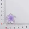Parche de Resina de Flor de Cinco Pétalos DIY para Funda de Teléfono Decoración de Zapatos Accesorio para Pasador Flor de Resina Hecha a Mano