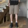 Novedad 2025 Pantalones Cortos de Trabajo Juveniles para Hombre, Pantalones Casuales de Pierna Recta para Verano, Pantalones Cortos Deportivos Versátiles para Estudiantes