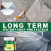 EELHOE Adhesivo impermeable permeable transparente para paredes exteriores, baños, inodoros, azulejos, revestimiento impermeable para paredes a prueba de fugas