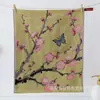 Exportado a Japón Original Moriya Exquisita Bordado Estilo Ilustración Retro Cuento de Hadas Algodón Peinado Toalla Pequeña Pañuelo Cuadrado Pequeño