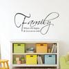 Amazon Transfronterizo Pegatinas de Pared Autoadhesivas Finamente Talladas Familia Inglesa Pintura Decorativa Pegatinas de Decoración para Dormitorio Pegatinas Impermeables