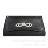 Bolso de Mujer Transfronterizo de Moda Bolso de Noche con Lazo de Diamantes Bolso de Banquete de Alta Gama Bolso de Fiesta con Pedrería Fabricante de Origen