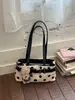 Bolso Tote de Lunares Estilo Coreano de Nicho para Mujer, Nuevo Modelo Verano 2026, Gran Capacidad, Bolso de Hombro Versátil para el Trabajo, Bolso de Axila