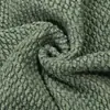 Tela de Cuadros Rayados Horizontales de Estilo Tridimensional Texturizado para Abrigos, Textiles del Hogar, Cojines, Mantas Hechas a Mano y Materiales para Ramos