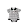 Ropa de Verano para Bebé, Monos, Ropa para Pedos de Bebé, Ropa Harem Polo Delgada Super Linda, Ropa para Gatear Rayada de 100 Días