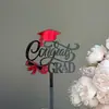 Decoración de Pastel Estilo Ins Transfronterizo Temporada de Graduación Inserto para Pastel de Graduación Inserto de Acrílico para Pastel Suministros para Fiestas