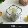 Caixa de temperos de grau alimentício com múltiplos compartimentos, recipiente de cozinha transparente multifuncional para uso doméstico, selada para sal, pimenta e glutamato monossódico