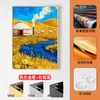 Pintura Decorativa Personalizada Sala de Estar Pintura Colgante de Gama Alta Hotel Pintura de Porcelana de Cristal Pintura en Lienzo Transfronteriza Venta al por Mayor Pintura al Óleo Núcleo de Pintura sin Marco