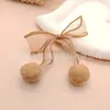Nuevas bolas de pelo, cinturón de gasa, lazo de mano, accesorios para el cabello de niños, bolsa, zapatos, calcetines, accesorios de decoración de regalo