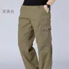 Pantalones Tácticos de Verano para Hombre Amazon 2026 Multibolsillos Versátiles Secado Rápido Simples Multicolores Duraderos Pantalones de Trabajo en Stock