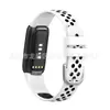 Para fitbit luxe Fivela Pulseira de Silicone Duas Cores luxe Pulseira de Reposição Nike Strap fitbit