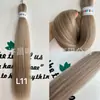 FR trenza fácil Retardante de llama Baja temperatura Seda Trenzas sucias Gradiente marrón gris Venta caliente rusa Trenzas esponjosas suaves