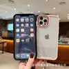 Cordão de metal para armação de lente para capa de celular Apple 13 iphone12 sensação avançada 13Promax capa macia transparente