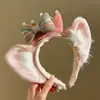 2025 Nueva Estrella Sueño Melodía Lina Belle Diadema Lazo Lindo Oso Duffy Peluche Diadema Parque de Atracciones Foto