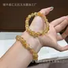 Pulsera de Cristal Natural del Mar del Este DIY Hecha a Mano Pulsera de Amatista Citrino Joyería de Piedra Energética Suministro para Transmisión en Vivo de Mujeres