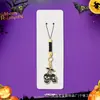 Pingente Caveira de Halloween Transfronteiriço Fantasma de Terror Bolsa de Abóbora Chaveiro de Metal Pingente Evento Pequeno Presente