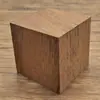 Madera Cuadrada de 4 cm Tallada a Mano en Madera Estilo Industrial Robot Punk Material para Bricolaje Talla de Madera de Dongyang