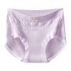 Calcinhas Femininas Sem Costura de Cintura Média, Tamanho Plus Size 40-100kg, Cor Sólida, Respiráveis, Confortáveis, Forro 100% Algodão na Virilha, Tanga Levanta Bumbum Feminina