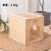 Cama multicamadas para gatos em madeira maciça, casa para gatos em madeira maciça, cama para cachorro, cama grande de luxo para gatos, casinha pequena para cachorros Teddy