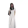 Estilo Minimalista Color Puro Vestido Delgado para Mujer Verano 2025 Nuevo Aspecto Adelgazante Único Hermoso Cintura Fruncida Falda Larga