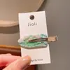 Novos Presilhas de Cabelo Transfronteiriças para Mulheres, Presilhas para Franja Lateral, Grampos de Cabelo Sem Costura, Presilhas de Bico de Pato Tendência de Verão, Acessórios de Cabelo