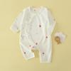 Ropa de verano para bebé, mameluco delgado para recién nacido de algodón sin costuras 0-6 meses, para bebés y niñas, mariposa, para usar debajo