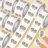 500 adesivos/rolo, brinde grátis, adesivos de vedação estilo ins, adesivos decorativos para copos de água de carro, planners, fita para crianças, atacado
