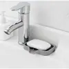 Plato para Jabón Suave de Goma de Venta Caliente Transfronterizo, Bandeja de Almacenamiento Auto-Drenante para Fregadero de Cocina que No Acumula Agua, Alfombrilla Creativa de Drenaje Inclinado
