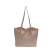 Bolsa Grande Capacidade Retrô Bolsa Feminina 2025 Verão Nova Tendência Estilo Coreano Bolsa Tote Moda Ombro Bolsa para Trabalho e Deslocamento