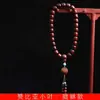 Zambia lobular sándalo rojo DIY pulsera de seis caracteres lema especificaciones 0.8 hombres y mujeres pulsera decorativa rosario fábrica al por mayor