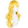 [Tongchuan] peluca de cosplay de Matthew lemon Aven de magia física con red para botones de color amarillo dorado cabello falso de simulación