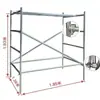 Andaime Galvanizado Móvel Tipo Porta Estilo Europeu, Andaime Espessado Estilo Europeu Atacado de Fabricantes, Andaime Móvel Espessado