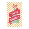 Paquete de 50 hojas de tarjetas de cumpleaños pequeñas y creativas, tarjetas de decoración para fiestas de cumpleaños y regalos.
