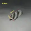 Faca de corte de grama para pesca foice arpão arpão de aço inoxidável faca de noz de bétele serra gancho de pinha conector de 8mm ancinho para plantas aquáticas