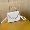 Bolso Cruzado 2024 Bolso de Mano Moderno Bolso de Temperamento para Mujer Bolso Cuadrado Pequeño a la Moda y Más Fácil de Combinar Bolso de Hombro Único Bolso Baguette con Patrón de Cocodrilo