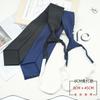 Gravata JK Masculina Estilo Coreano Estilo Universitário Japonês Estudante Sem Nó Preto Azul Marinho Uniforme Longo Acessórios de Uniforme Largo