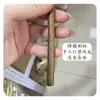Piel de Zorro Nival Sándalo Verde Sandalia Mediana Cabeza Plana Detalle Brocha para Sombras de Ojos Súper Suave Detalle Sombras de Ojos Profundizadoras Especial para Ojos Pelo Animal de Cangzhou