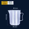 Utensílios de loja de milk tea ferramentas copo de medição de plástico especial copo de medição com escala cilindro graduado doméstico 1000ml5000 ml
