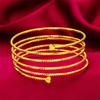 Pulseira anel de amor dourada feminina do Vietnã joias transfronteiriças femininas live de entrega pulseira anel de amor da moda