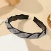 Tiara de Novo Estilo Transfronteiriça para Mulheres, Luxo de Alto Padrão, Altura Craniana Elevada, Tiara Irregular com Strass, Joias Artesanais DIY para Mulheres