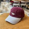 Gorra de béisbol con diseño de contraste de color de nicho, gorra de béisbol suave, gorra deportiva retro para exteriores de estilo coreano