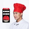 Chapéu de Chef Hotel Panela Quente Loja de Chá com Leite Restaurante Cozinha Boina Catering Garçom Boné de Trabalho Respirável Masculino e Feminino