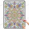 Manta Mandala DIY Rabisco Boêmia Desenho de Linha Preto e Branco Tapeçaria para Colorir Decoração de Casa Manta de Praia Yoga